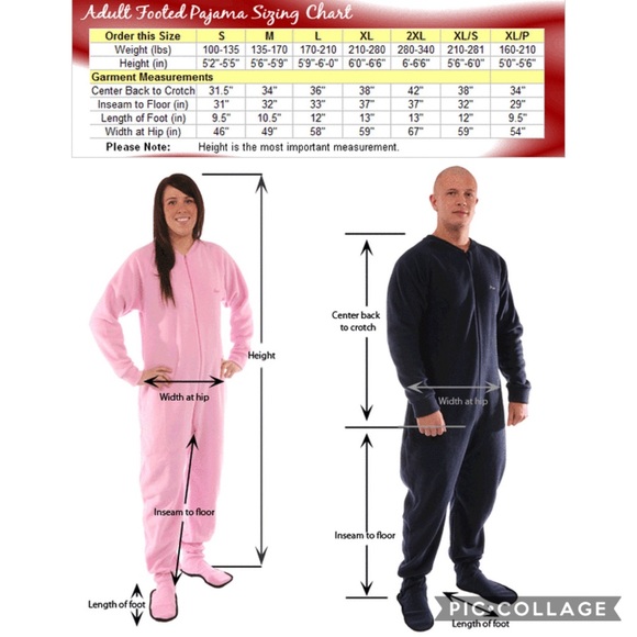 #1 - NWT - CREAM Adult Footed Pajamas - Picture 2 of 6